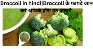 Broccoli in hindi  Broccoli के फायदे जान कर आपके होस उड़ जायगे 