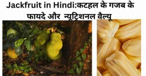 Jackfruit in Hindi:कटहल के गजब के फायदे और न्यूट्रिशनल वैल्यू