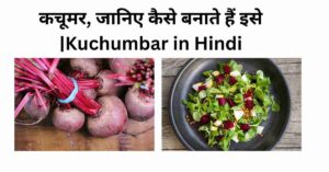 कचूमर, जानिए कैसे बनाते हैं इसे |Kuchumbar in Hindi